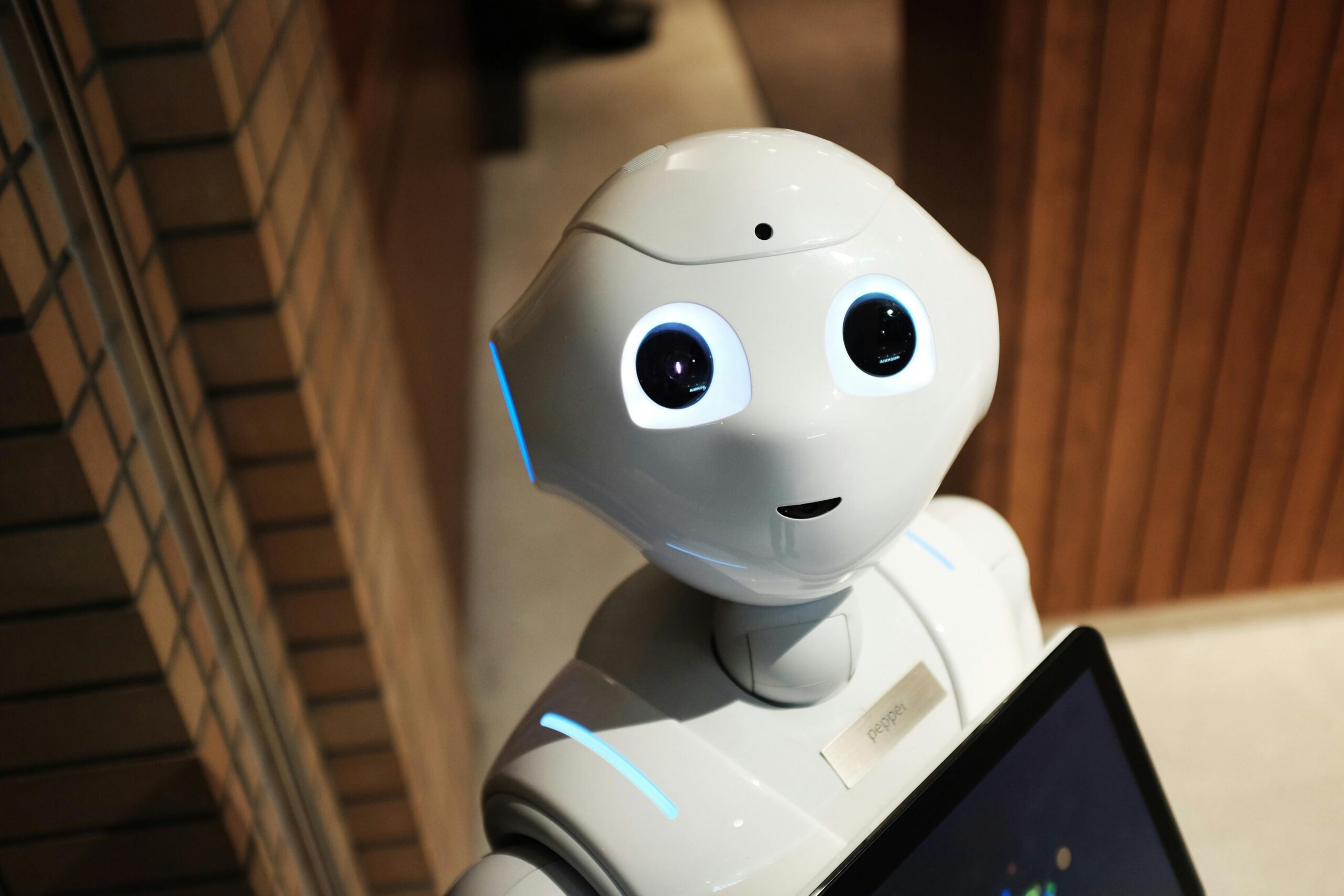 pexels photo 2599244 2599244 A futuristic humanoid robot in an indoor Tokyo setting, showcasing modern technology.